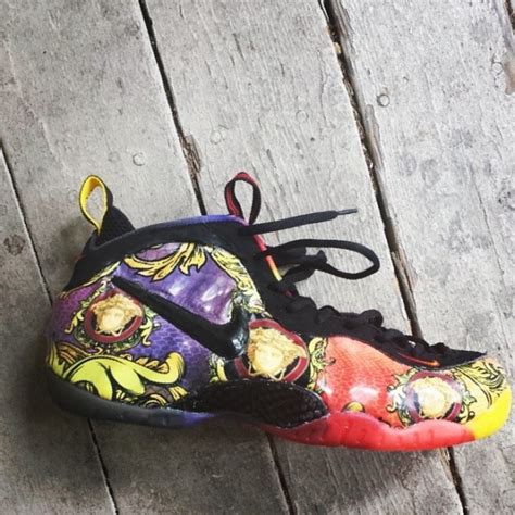 versace print foamposite|Nike Air Foamposite “Versace” Custom Pack by FBCC .